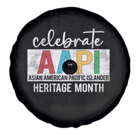 Celebrate AAPI Heritage Month Spare Tire Cover Asian American and Pacific Islander Countries