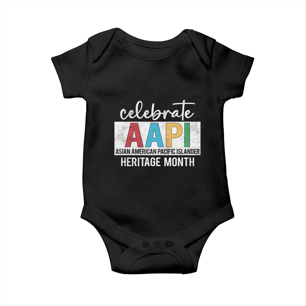 Celebrate AAPI Heritage Month Baby Onesie Asian American and Pacific Islander Countries