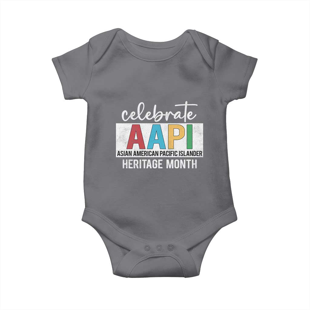 Celebrate AAPI Heritage Month Baby Onesie Asian American and Pacific Islander Countries