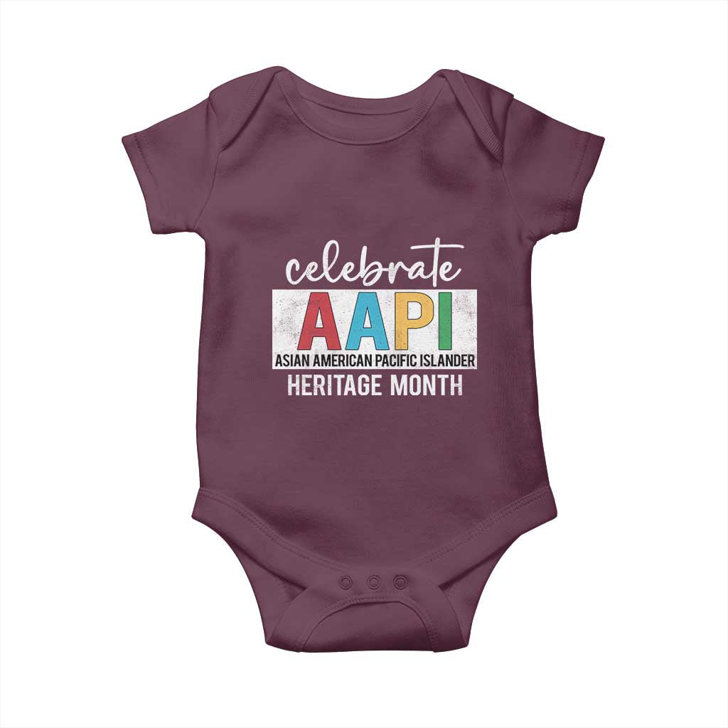 Celebrate AAPI Heritage Month Baby Onesie Asian American and Pacific Islander Countries