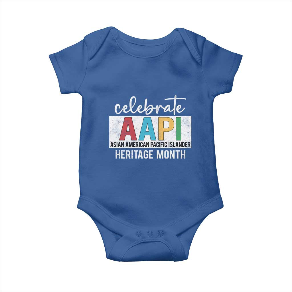 Celebrate AAPI Heritage Month Baby Onesie Asian American and Pacific Islander Countries