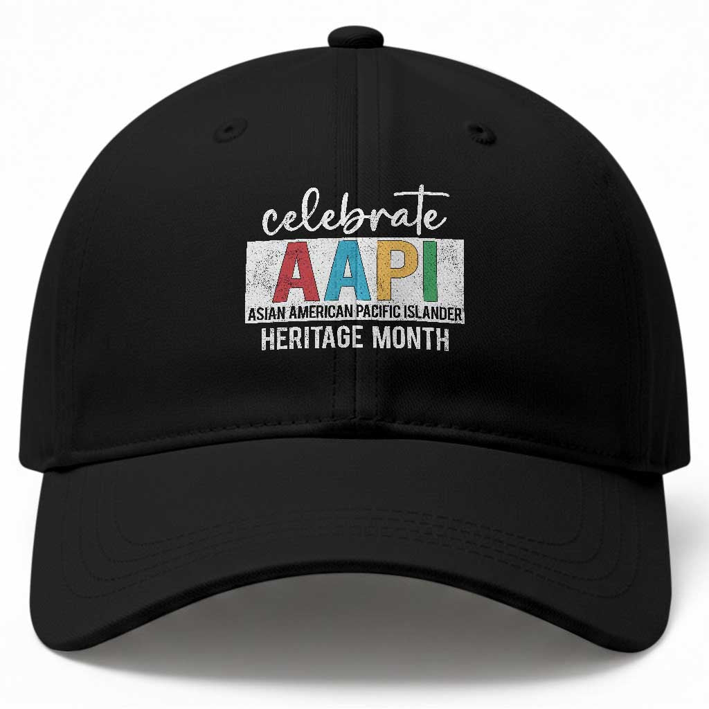 Celebrate AAPI Heritage Month Baseball Cap Asian American and Pacific Islander Countries