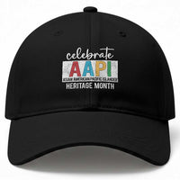 Celebrate AAPI Heritage Month Baseball Cap Asian American and Pacific Islander Countries