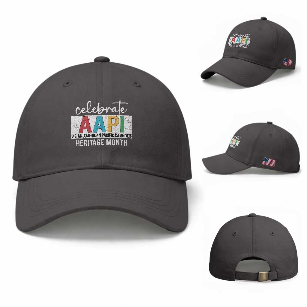 Celebrate AAPI Heritage Month Baseball Cap Asian American and Pacific Islander Countries