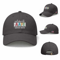 Celebrate AAPI Heritage Month Baseball Cap Asian American and Pacific Islander Countries