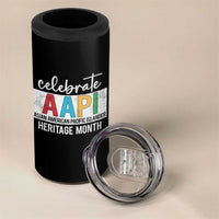 Celebrate AAPI Heritage Month 4 in 1 Can Cooler Tumbler Asian American and Pacific Islander Countries