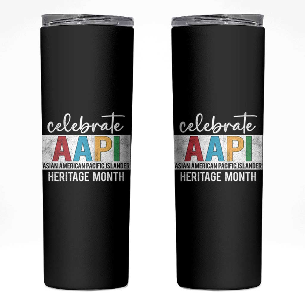 Celebrate AAPI Heritage Month Skinny Tumbler Asian American and Pacific Islander Countries