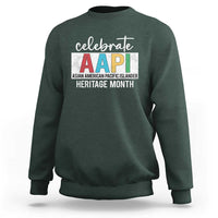 Celebrate AAPI Heritage Month Sweatshirt Asian American and Pacific Islander Countries