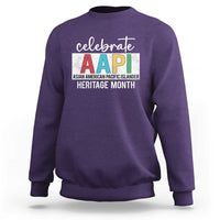 Celebrate AAPI Heritage Month Sweatshirt Asian American and Pacific Islander Countries