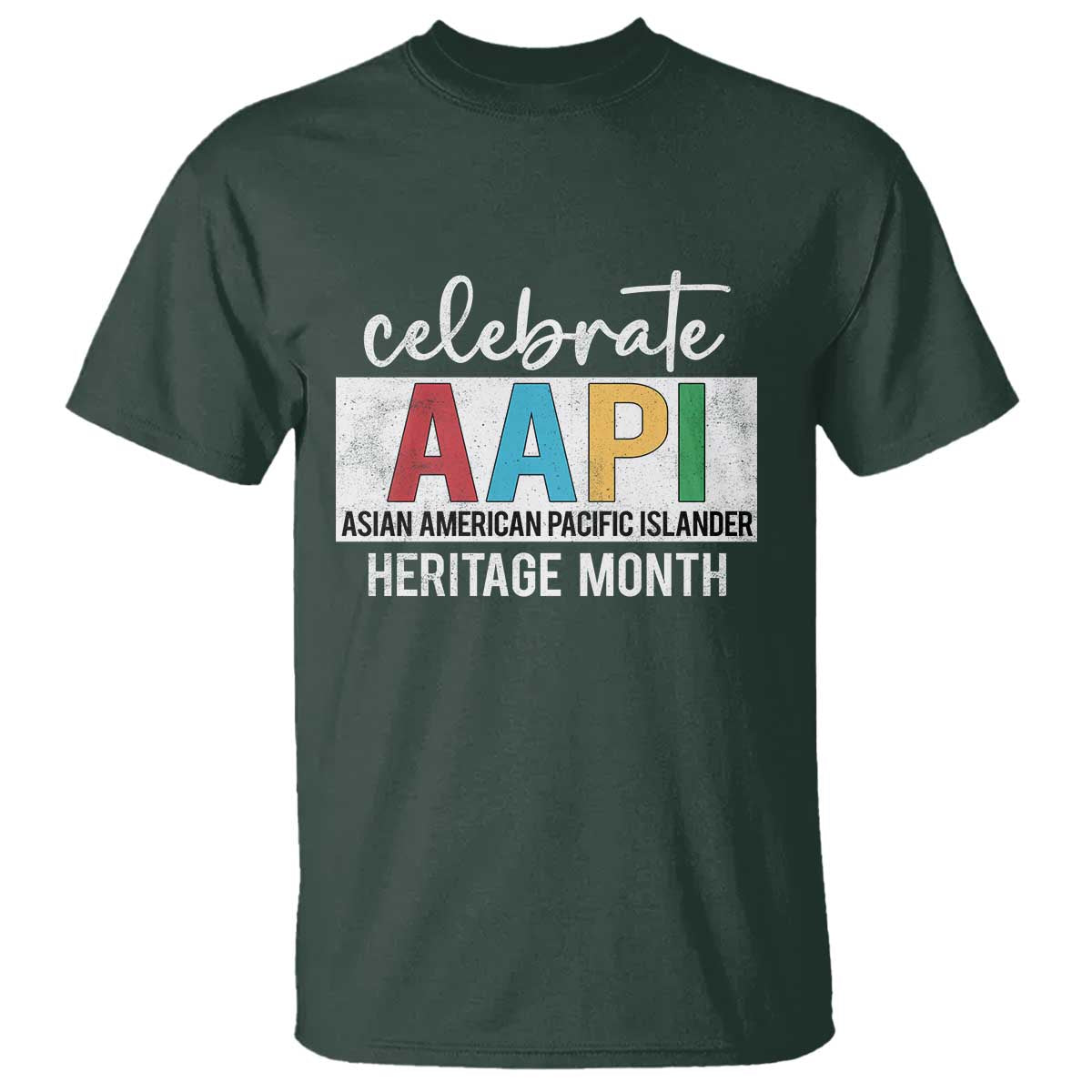 Celebrate AAPI Heritage Month T Shirt Asian American and Pacific Islander Countries