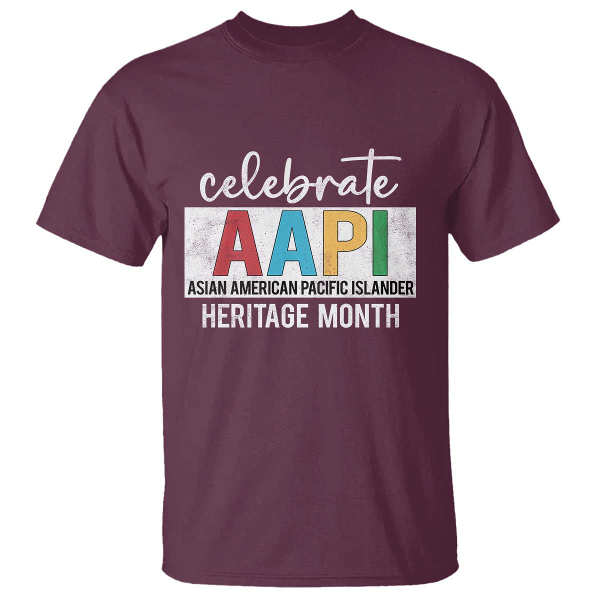 Celebrate AAPI Heritage Month T Shirt Asian American and Pacific Islander Countries