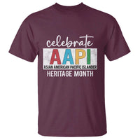 Celebrate AAPI Heritage Month T Shirt Asian American and Pacific Islander Countries