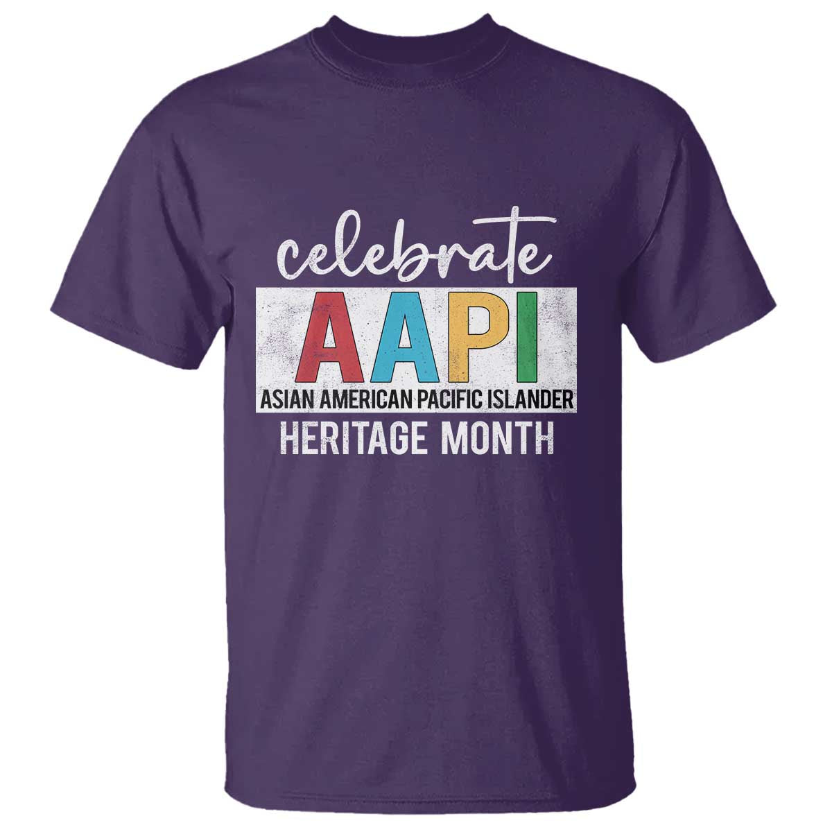 Celebrate AAPI Heritage Month T Shirt Asian American and Pacific Islander Countries