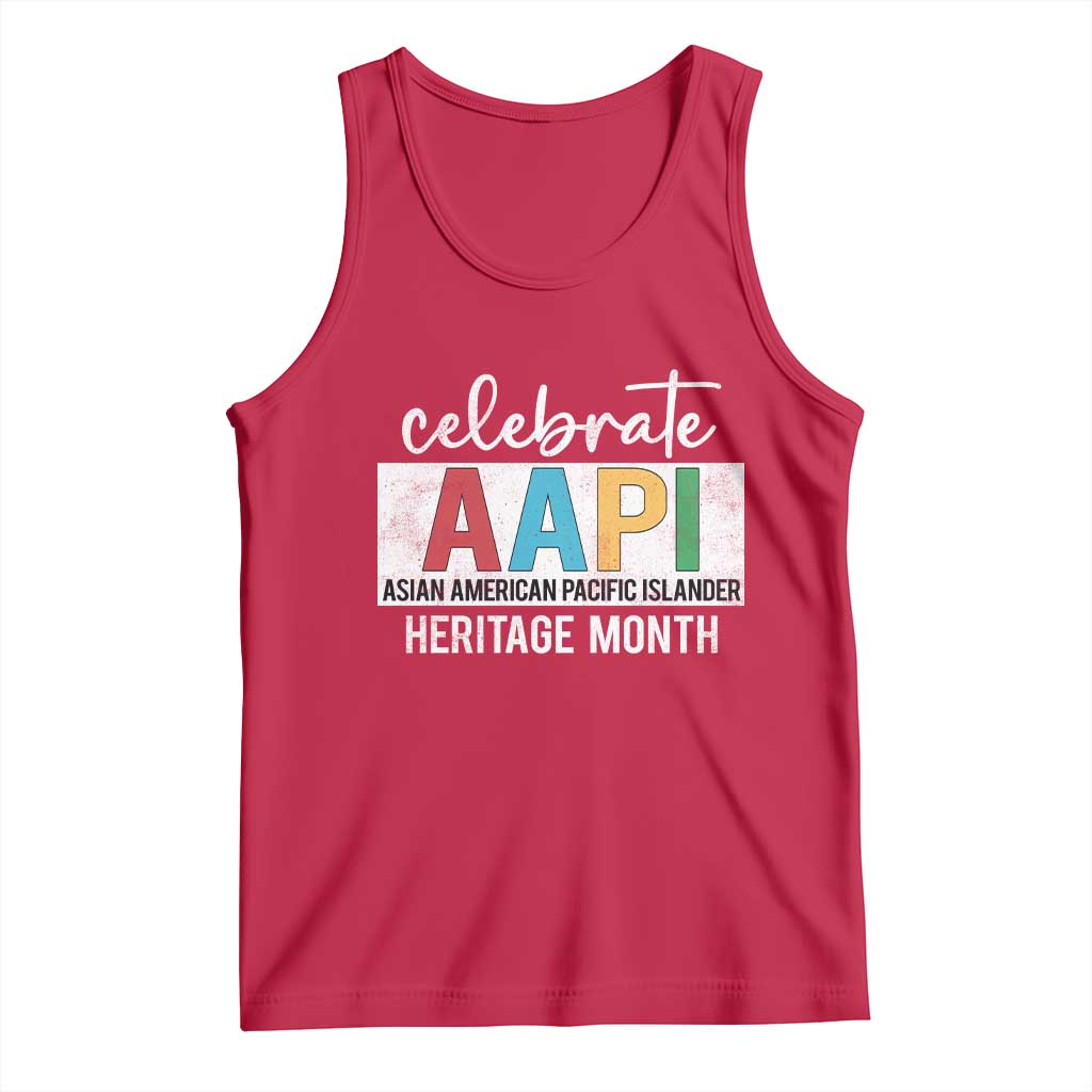 Celebrate AAPI Heritage Month Tank Top Asian American and Pacific Islander Countries