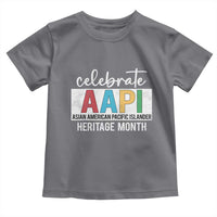 Celebrate AAPI Heritage Month Toddler T Shirt Asian American and Pacific Islander Countries