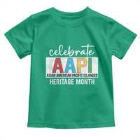 Celebrate AAPI Heritage Month Toddler T Shirt Asian American and Pacific Islander Countries