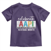 Celebrate AAPI Heritage Month Toddler T Shirt Asian American and Pacific Islander Countries