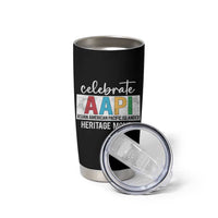 Celebrate AAPI Heritage Month Tumbler Cup Asian American and Pacific Islander Countries