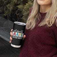Celebrate AAPI Heritage Month Tumbler Cup Asian American and Pacific Islander Countries