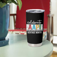 Celebrate AAPI Heritage Month Tumbler Cup Asian American and Pacific Islander Countries