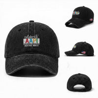 Celebrate AAPI Heritage Month Washed Cotton Baseball Cap Asian American and Pacific Islander Countries