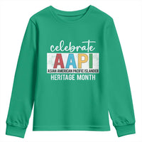 Celebrate AAPI Heritage Month Youth Sweatshirt Asian American and Pacific Islander Countries
