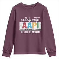 Celebrate AAPI Heritage Month Youth Sweatshirt Asian American and Pacific Islander Countries