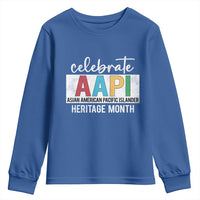 Celebrate AAPI Heritage Month Youth Sweatshirt Asian American and Pacific Islander Countries