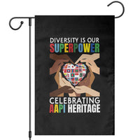 AAPI Heritage Month Garden Flag Diversity Is Our Superpower Asian American and Pacific Islander Countries