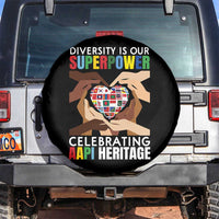 AAPI Heritage Month Spare Tire Cover Diversity Is Our Superpower Asian American and Pacific Islander Countries