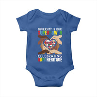 AAPI Heritage Month Baby Onesie Diversity Is Our Superpower Asian American and Pacific Islander Countries