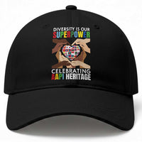 AAPI Heritage Month Baseball Cap Diversity Is Our Superpower Asian American and Pacific Islander Countries