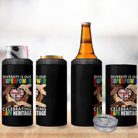 AAPI Heritage Month 4 in 1 Can Cooler Tumbler Diversity Is Our Superpower Asian American and Pacific Islander Countries