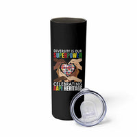 AAPI Heritage Month Skinny Tumbler Diversity Is Our Superpower Asian American and Pacific Islander Countries
