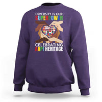 AAPI Heritage Month Sweatshirt Diversity Is Our Superpower Asian American and Pacific Islander Countries