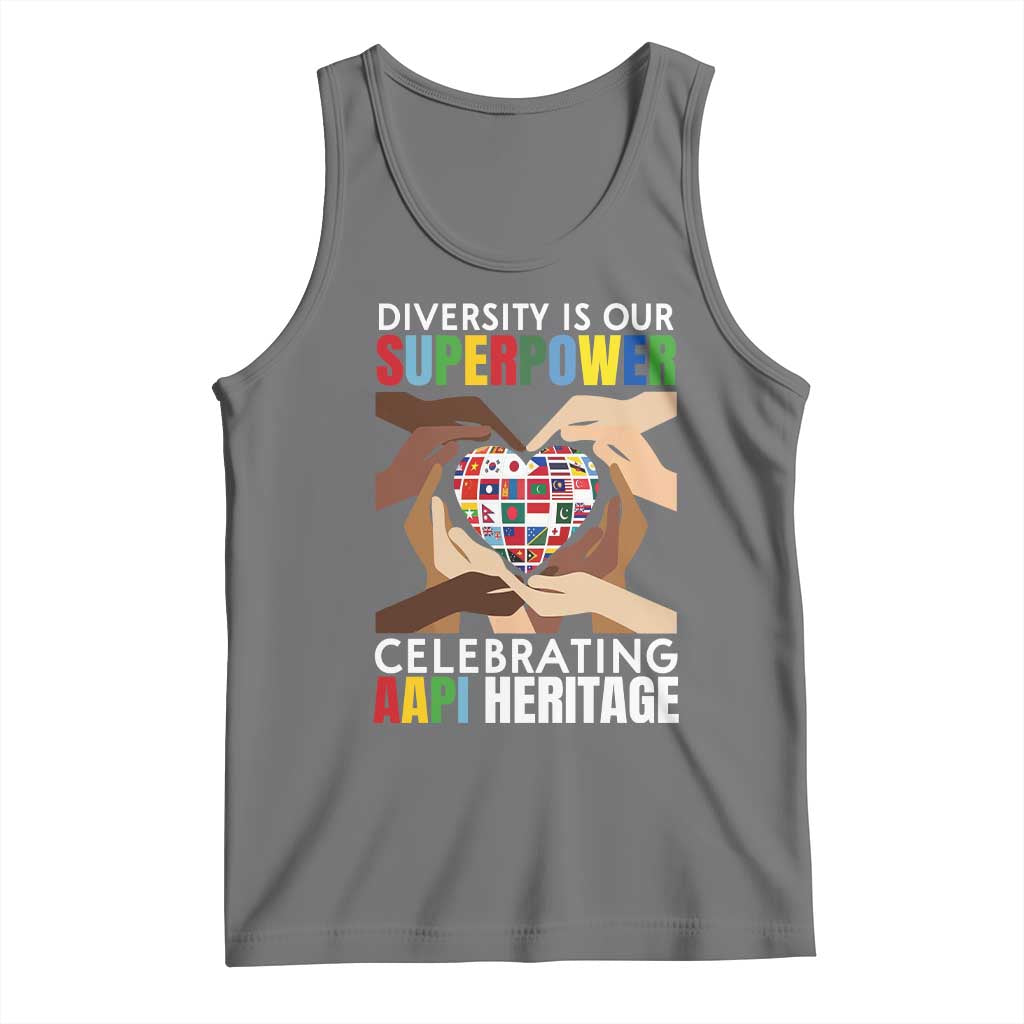AAPI Heritage Month Tank Top Diversity Is Our Superpower Asian American and Pacific Islander Countries