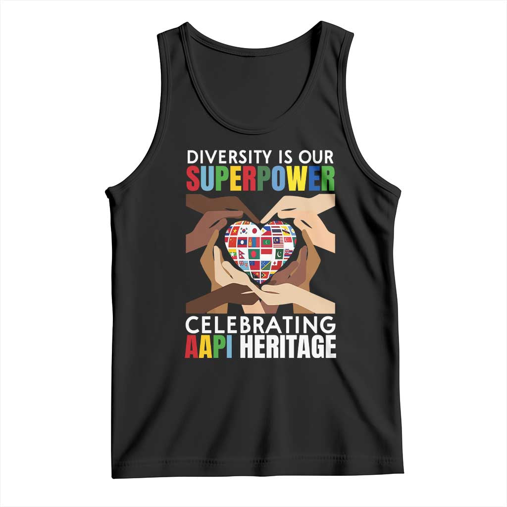 AAPI Heritage Month Tank Top Diversity Is Our Superpower Asian American and Pacific Islander Countries