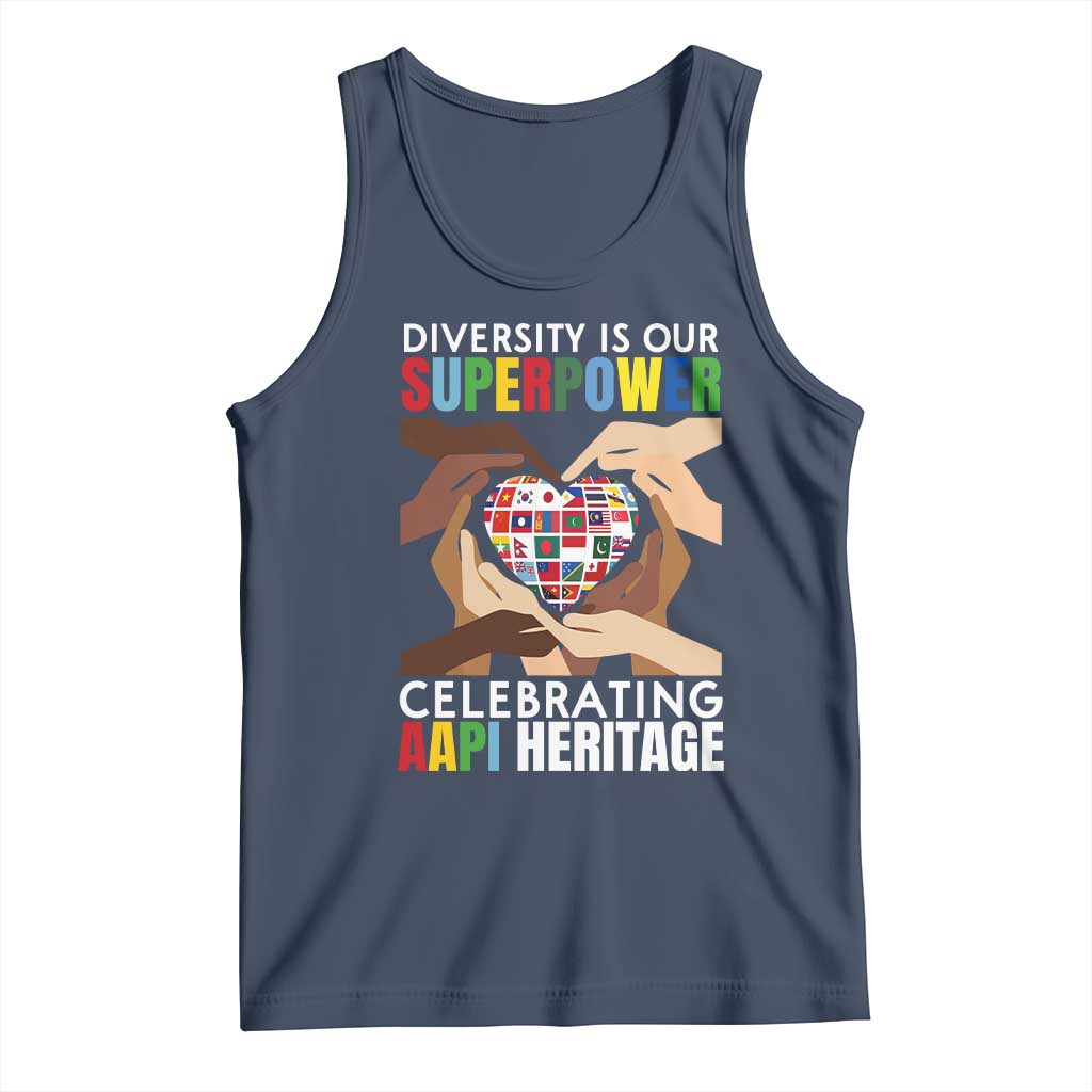 AAPI Heritage Month Tank Top Diversity Is Our Superpower Asian American and Pacific Islander Countries
