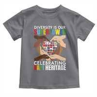AAPI Heritage Month Toddler T Shirt Diversity Is Our Superpower Asian American and Pacific Islander Countries