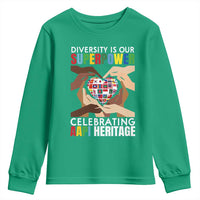 AAPI Heritage Month Youth Sweatshirt Diversity Is Our Superpower Asian American and Pacific Islander Countries
