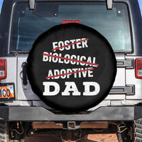 Funny Biological Adoptive Foster Dad Spare Tire Cover Fathers Day - Wonder Print Shop