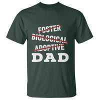 Funny Biological Adoptive Foster Dad T Shirt Fathers Day - Wonder Print Shop
