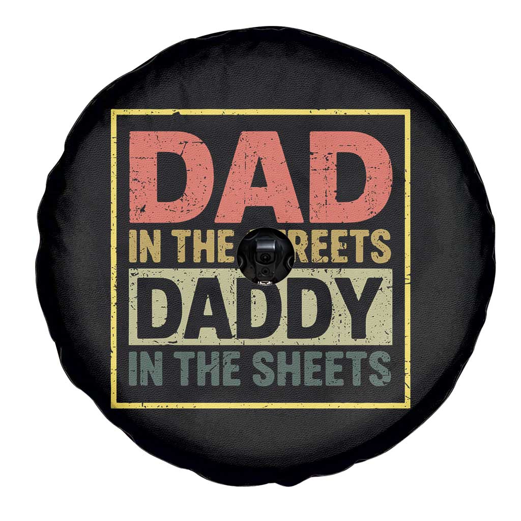 Funny Dad In The Streets Daddy In The Sheets Spare Tire Cover Fathers Day - Wonder Print Shop