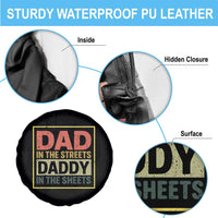 Funny Dad In The Streets Daddy In The Sheets Spare Tire Cover Fathers Day - Wonder Print Shop