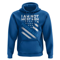 Funny Foster Parent I Am Not Most Men Foster Dad Hoodie American Flag
