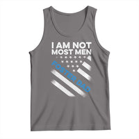 Funny Foster Parent I Am Not Most Men Foster Dad Tank Top American Flag
