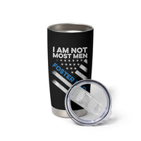 Funny Foster Parent I Am Not Most Men Foster Dad Tumbler Cup American Flag