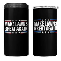 Funny Make Lawns Great Again 4 in 1 Can Cooler Tumbler Lawn Mower Dad Gardener - Wonder Print Shop