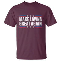 Funny Make Lawns Great Again T Shirt Lawn Mower Dad Gardener - Wonder Print Shop