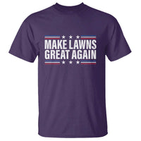 Funny Make Lawns Great Again T Shirt Lawn Mower Dad Gardener - Wonder Print Shop